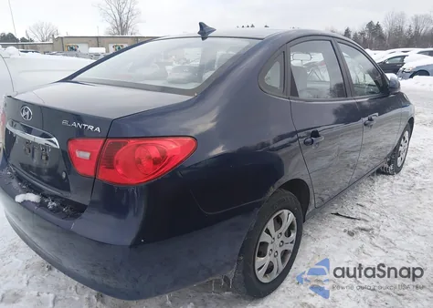 2010 Hyundai Elantra Gls from USA, damaged, VIN KMHDU4AD6AU028258